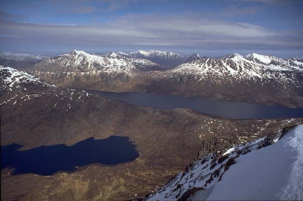 Image A-7 The magical view into Fisherfield Forest from Slioch